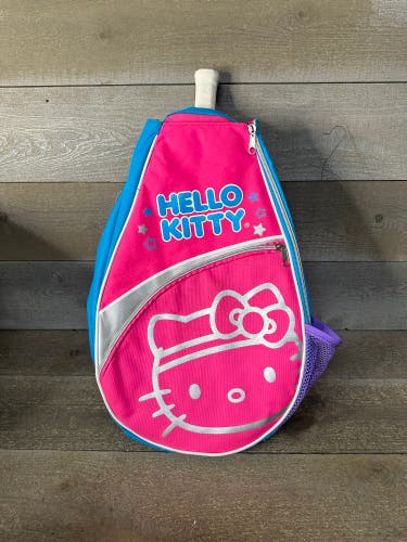 Hello Kitty Pink 2 Racquet Youth Tennis Soft Shoulder Bag Wilson Racket San Rio