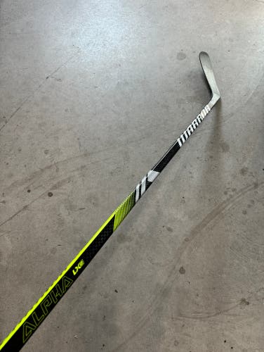 Used Senior Warrior Left Hand 85 Flex W03 Pro Stock Alpha LX2 Hockey Stick