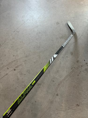 Used Senior Warrior Left Hand W88 85 Flex Pro Stock Alpha LX2 Hockey Stick