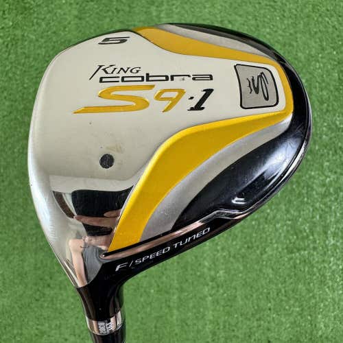 King Cobra S9-1 Fairway 5 Wood Aldila F Speed Tuned DVS-HL 55 Regular Flex LH