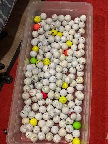 Golf balls all types