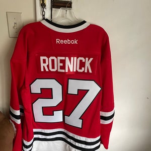 Jeremy Roenick Chicago Blackhawks Reebok Coors light Men’s Jersey L