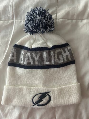 NHL Tampa Bay Lighting Winter Beanie Hat Pom Pom