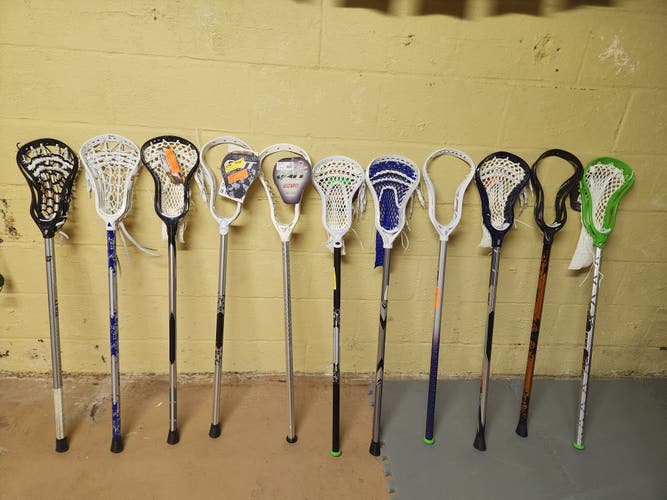 New Gait Lot of Gait Lacrosse Sticks Stick