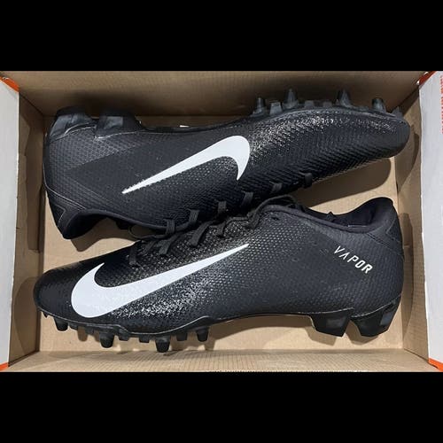 Size 13 Nike Vapor Untouchable Speed 3 TD Black Football Cleats AO3034-011 NEW