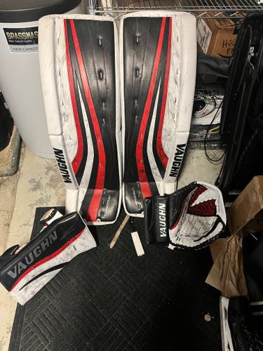 Used 36" Vaughn Ventus SLR Regular Goalie Full Set Pro Stock