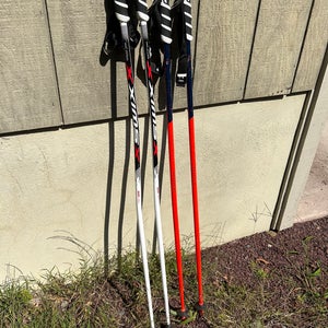Swix Junior Racing Poles Combo 110cm (SL, red) and 115cm (GS, white)