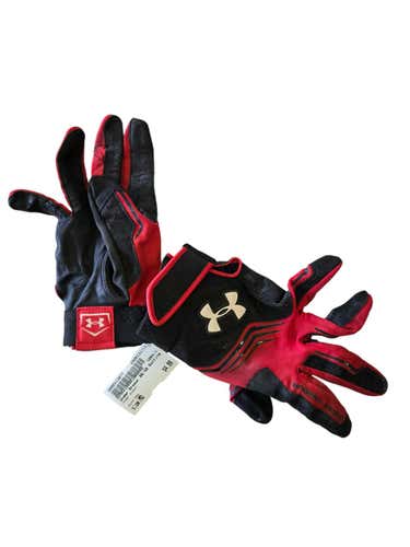 Used Under Armour Md Batting Gloves