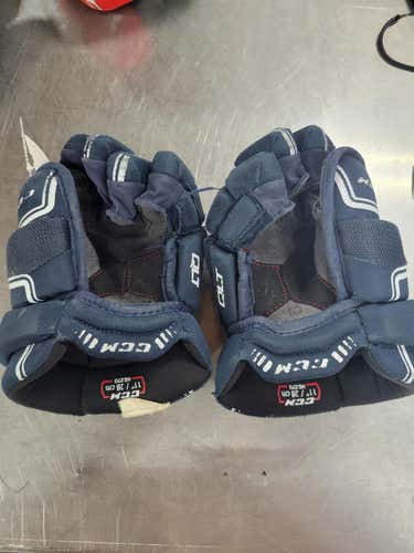 Used Ccm Qlt 11" Hockey Gloves