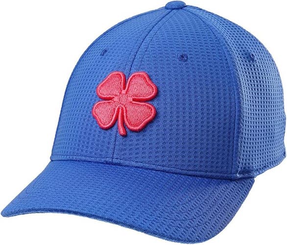 NEW Black Clover Live Lucky Flex Waffle 15 Pink/Royal Fitted L/XL Golf Hat