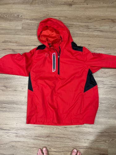 Red Adrenaline Windbreaker