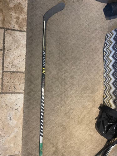 Used Warrior Right Handed Alpha LX Pro Hockey Stick