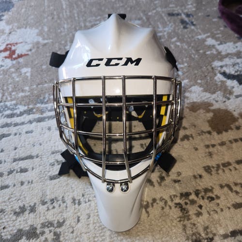 New Intermediate CCM Axis 1.5 Goalie Mask Pro Stock