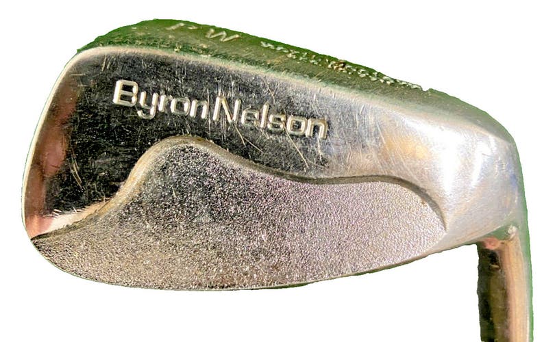 Byron Nelson Northwestern Pitching Wedge Reg No 7711 RH Stiff Steel 35" New Grip