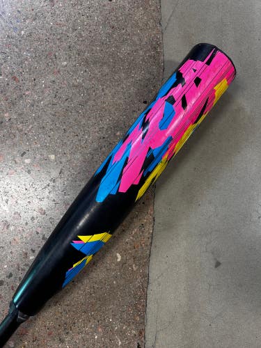 Used 2023 DeMarini Zoa Glitch Bat USSSA Certified (-8) Composite 23 oz 31"