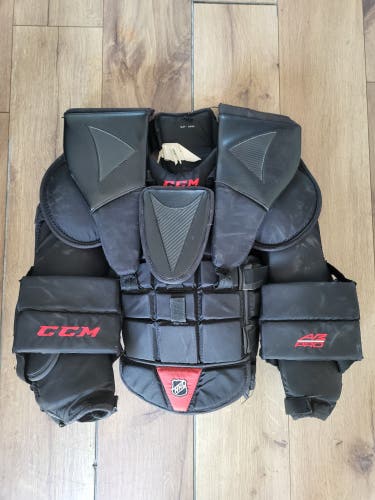 Used Small / Medium CCM AB Pro Goalie Chest Protector