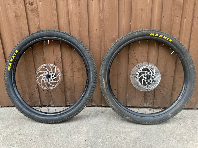 Used 2019 Bontrager MTB wheels with Cushcore inserts