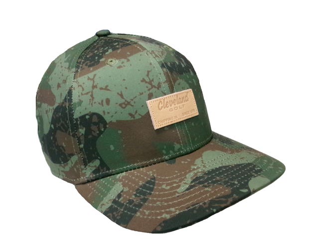 NEW Cleveland Golf Camo Patch Adjustable Snapback Golf /Hat/Cap