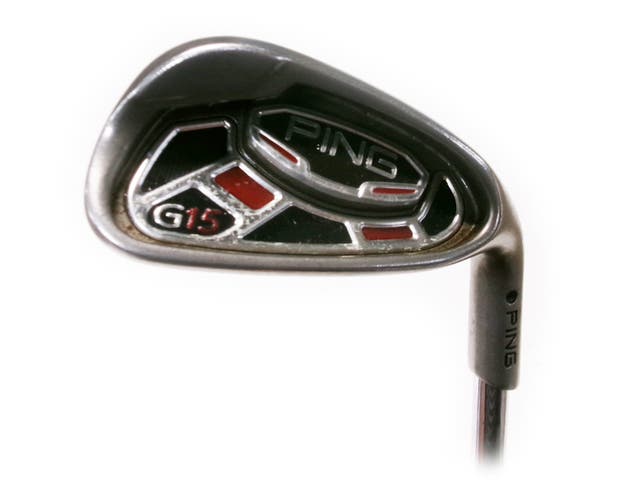 Ping G15 Single 9 Iron Black Dot Steel Ping AWT Regular Flex