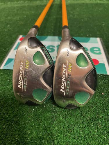 Nickent 4DX 3 and 4 Hybrids Set Proforce V2 Stiff Graphite Shafts