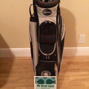Burton Cart Golf Bag with 14-way Dividers & Rain Cover