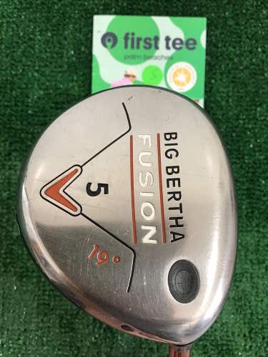 Callaway Big Bertha Fusion Fairway 5 Wood 19* Regular Graphite Shaft