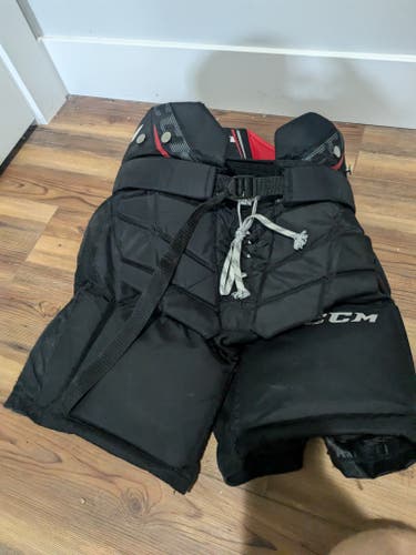 Used Junior Large CCM Axis 1.5 Hockey Goalie Pants