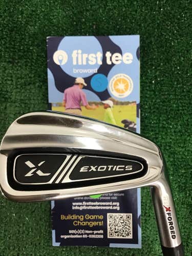 Tour Edge Exotics CBX Forged 7 Iron XP115 Stiff Steel Shaft