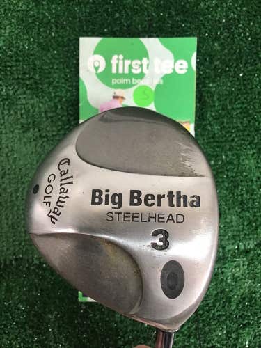 Callaway Big Bertha Steelhead Fairway 3 Wood Regular Graphite Shaft