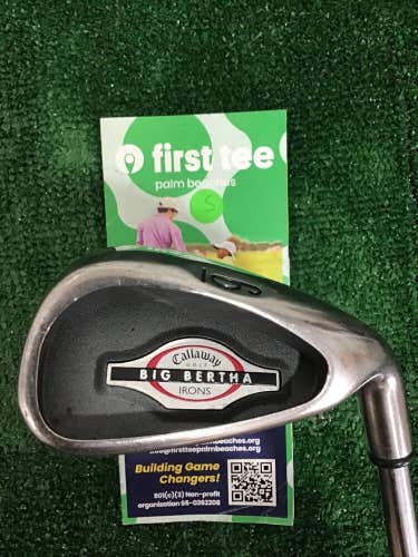 Callaway Big Bertha 2002 Single 6 Iron Uniflex Steel Shaft