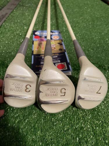 King Cobra Baffler Ladies 3-5-7 Wood Set Graphite Shaft