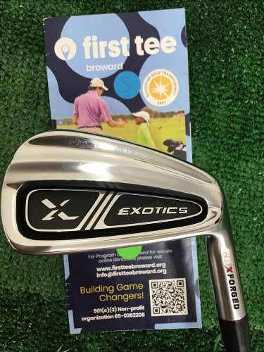 Tour Edge Exotics CBX Forged Single 7 Iron NS Pro Prototype Stiff Steel Shaft