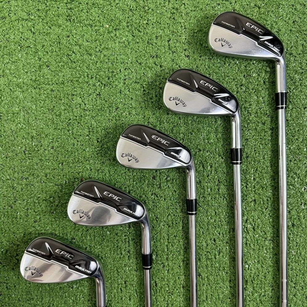 Callaway Epic Max Fast Iron Set 7-PW AW Stiff Flex N.S. Pro