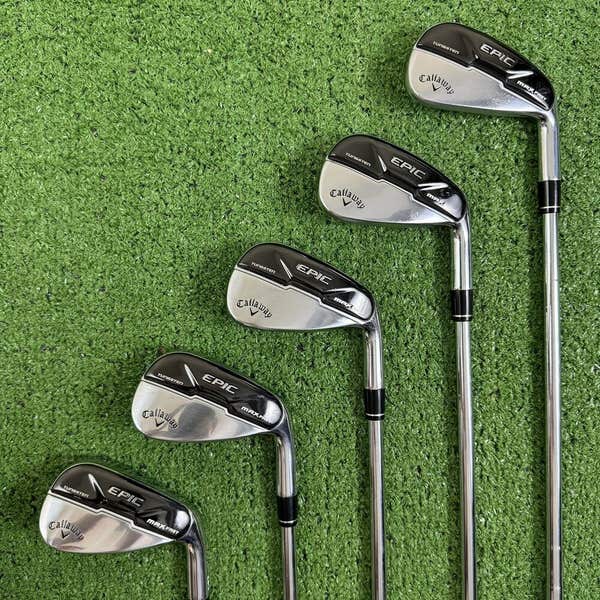 Callaway Epic Max Fast Iron Set 7-PW AW Stiff Flex N.S. Pro 950Gh
