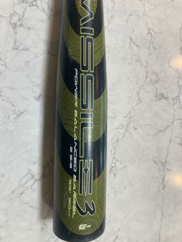 Used Stinger Missile 3 BBCOR Certified Bat (-3) Alloy 30 oz 33"