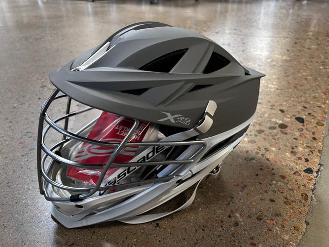 Gray New Adult Cascade XRS Pro Helmet