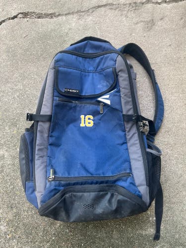 Blue Used Kids Unisex Easton Backpacks & Bags Backpack