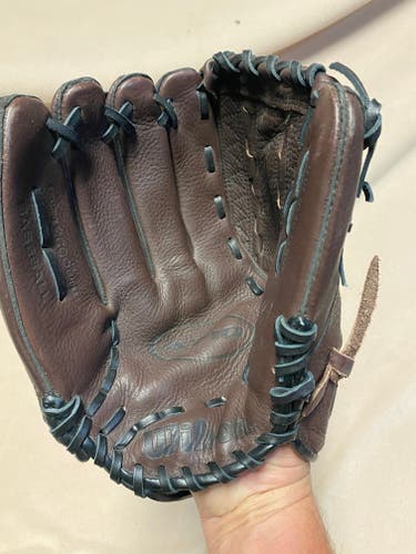 Used Wilson A710 Left Hand Throw Softball Glove 12.5"