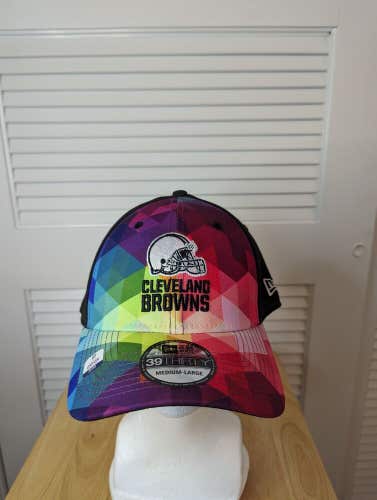 NWS Cleveland Browns 2023 Crucial Catch New Era 39thirty Flex M/L NFL