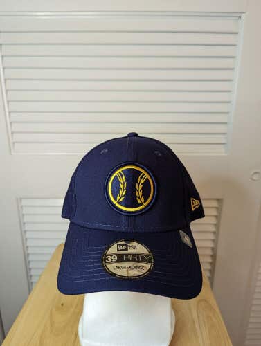 NWS Milwaukee Brewers 2022 Batting Practice New Era 39thirty Flex L/XL MLB