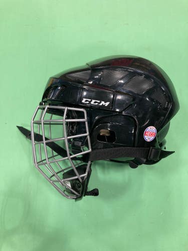 Black Used Medium CCM 50 Helmet