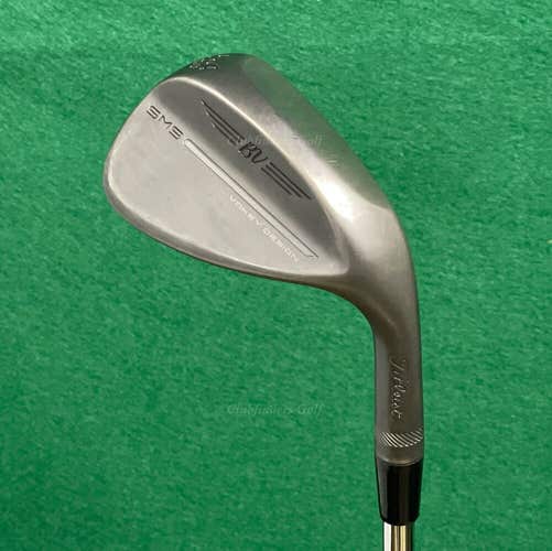 Titleist Vokey SM9 Jet Black 54-12D 54° Sand Wedge Factory Steel Wedge Flex