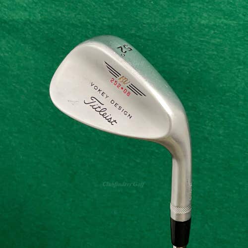 Titleist Vokey Design 200 Series Chrome 252-8 52° Gap Wedge Dynamic Gold Steel