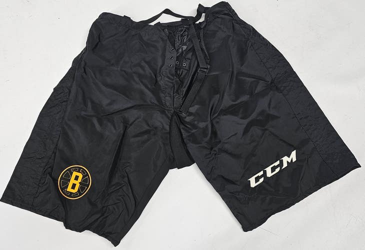 CCM MPP10 Custom Pro Stock Hockey Pant Shell Cover Black Medium New Bruins NHL(12651)