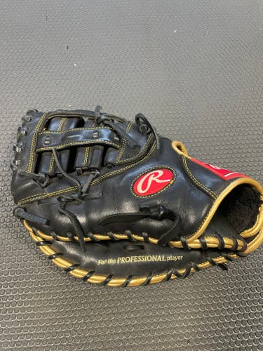 Used First Base Left Hand Throw Rawlings R9 Baseball Glove 12.5"