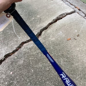 Used Kid Pitch (9YO-13YO) Rawlings Machine Bat USABat Certified (-10) Alloy 17 oz 27"
