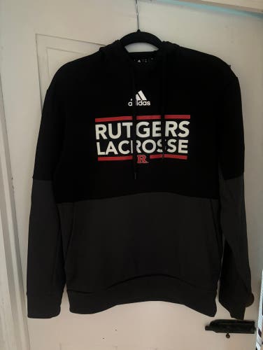 Adidas Women’s Rutgers Lacrosse Two Toned Hooded Sweatshirt