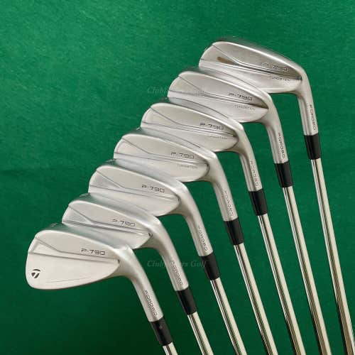 TaylorMade P-790 2021 Forged 4-PW Iron Set Project X Rifle 6.0 Steel Stiff