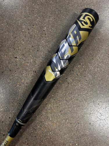 Used 2021 Louisville Slugger Meta Bat BBCOR Certified (-3) Composite 30 oz 33"