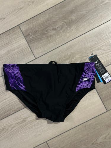 Speedo Purple Swim Brief